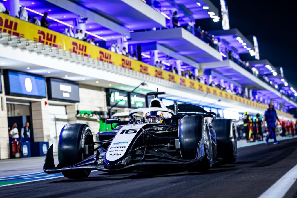 Sprint race done and first points in @formula2 !💪🏼