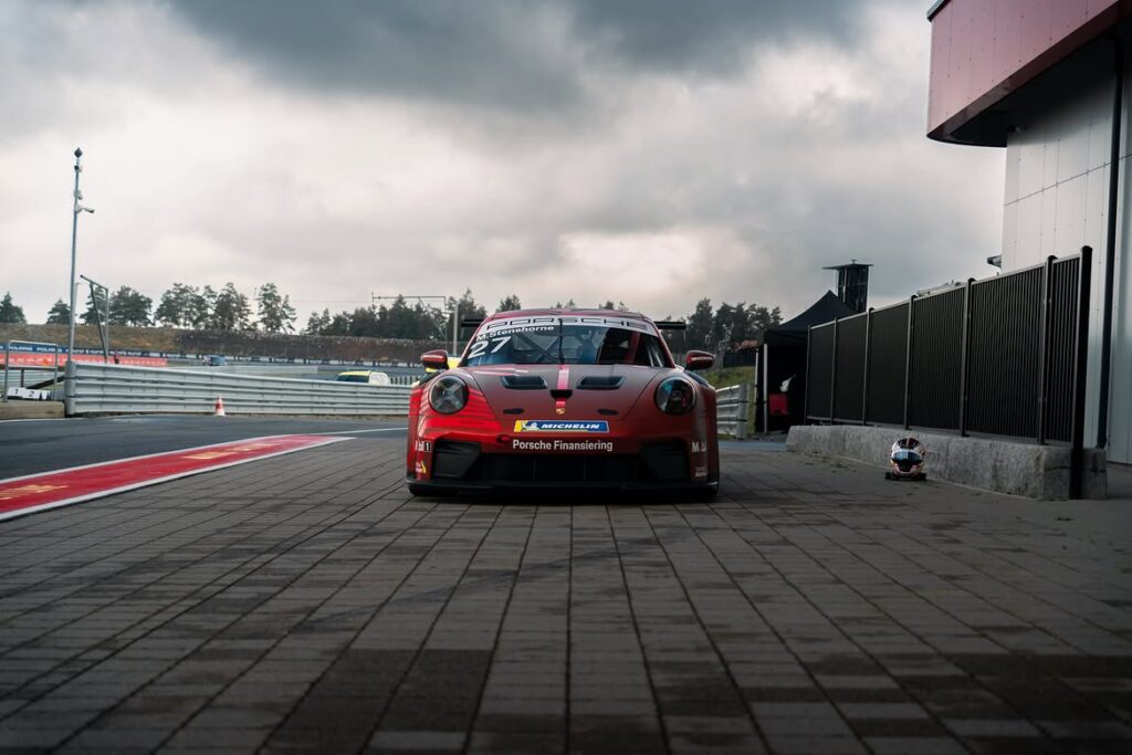 Porsche show run on Saturday