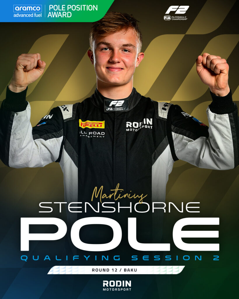 STENSHORNE SECURES POLE!