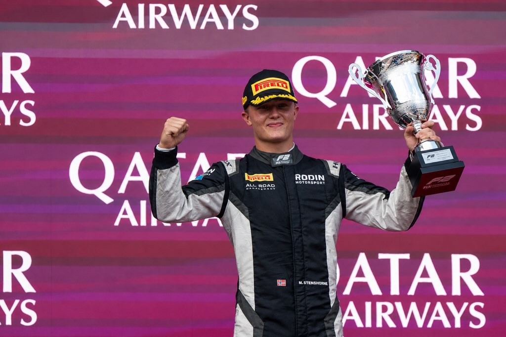 P2 in Feature Race-1 in Baku